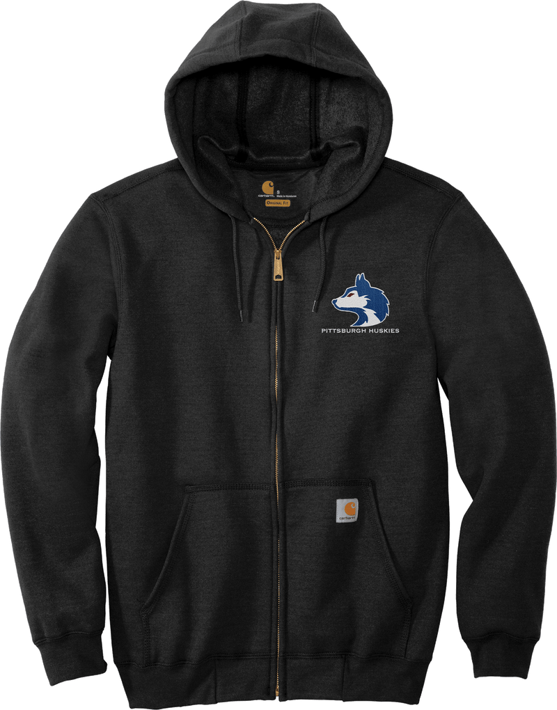 Pittsburgh Huskies Carhartt Midweight Hooded Zip-Front Sweatshirt