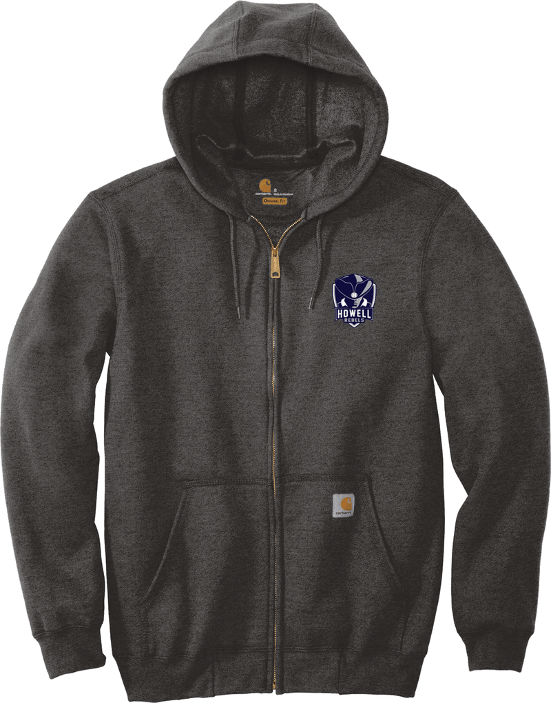 Howell Carhartt Midweight Hooded Zip-Front Sweatshirt