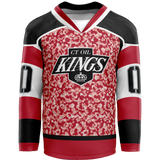 CT Oil Kings Adult Player Reversible Sublimated Jersey