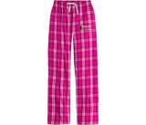 Biggby Coffee Hockey Club Women's Flannel Plaid Pant