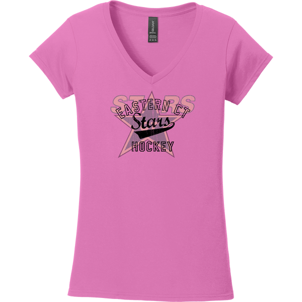 CT ECHO Stars Softstyle Ladies Fit V-Neck T-Shirt