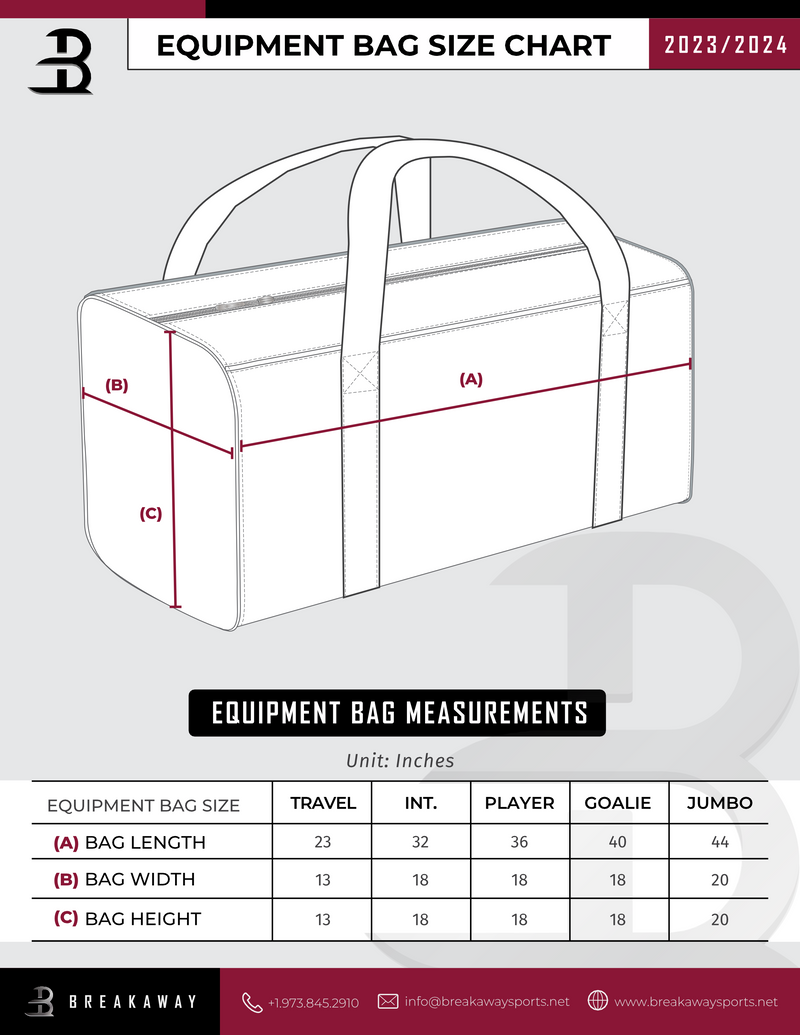 Atlanta Madhatters Travel Team Equipment Bag