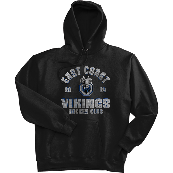 East Coast Vikings (Mens) Ultimate Cotton - Pullover Hooded Sweatshirt