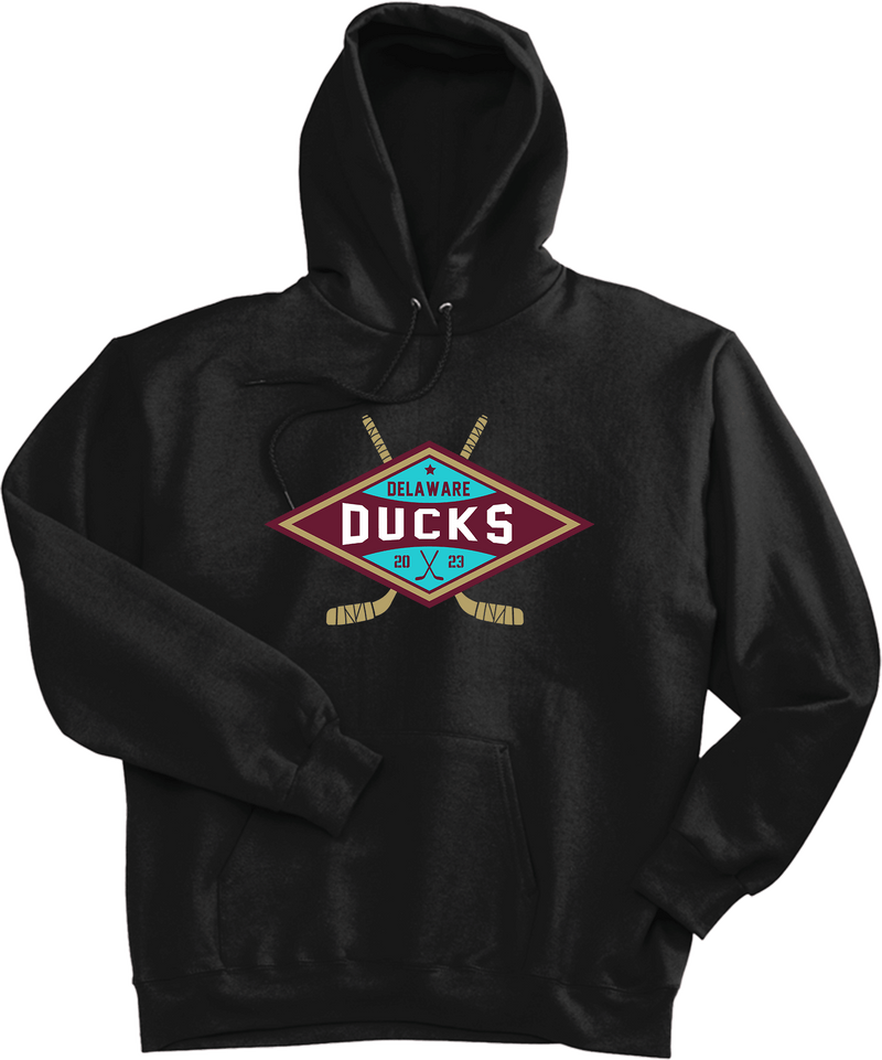 Delaware Ducks Ultimate Cotton - Pullover Hooded Sweatshirt