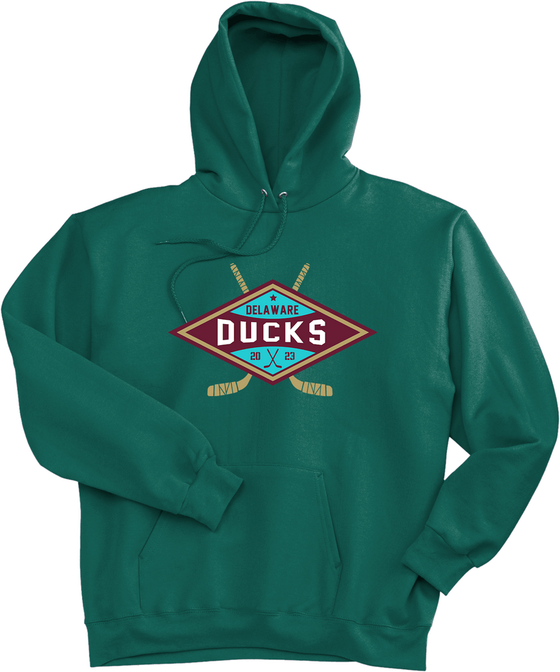 Delaware Ducks Ultimate Cotton - Pullover Hooded Sweatshirt