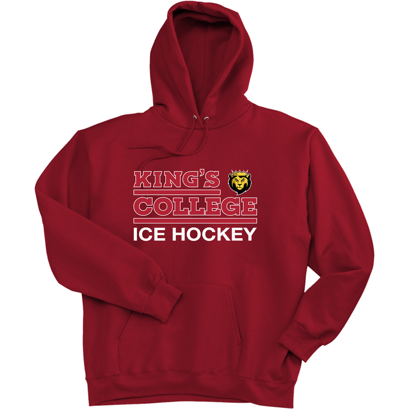 King's College Ultimate Cotton - Pullover Hooded Sweatshirt