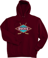 Delaware Ducks Ultimate Cotton - Pullover Hooded Sweatshirt