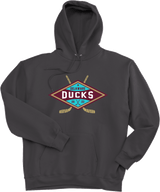 Delaware Ducks Ultimate Cotton - Pullover Hooded Sweatshirt