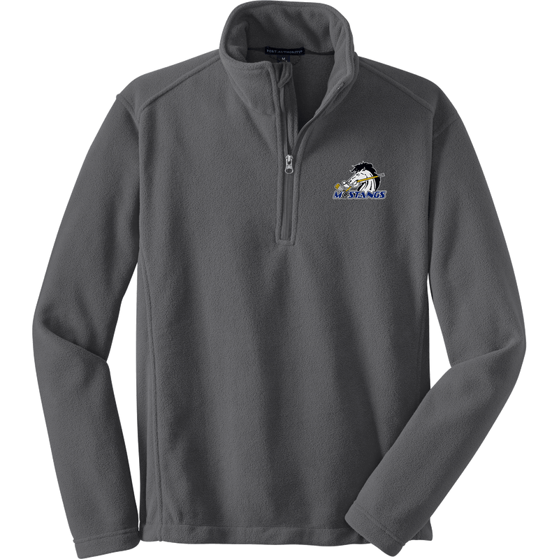 Mid-State Mustangs Value Fleece 1/4-Zip Pullover