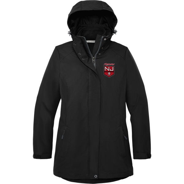 NJ Raiders Ladies All-Weather 3-in-1 Jacket