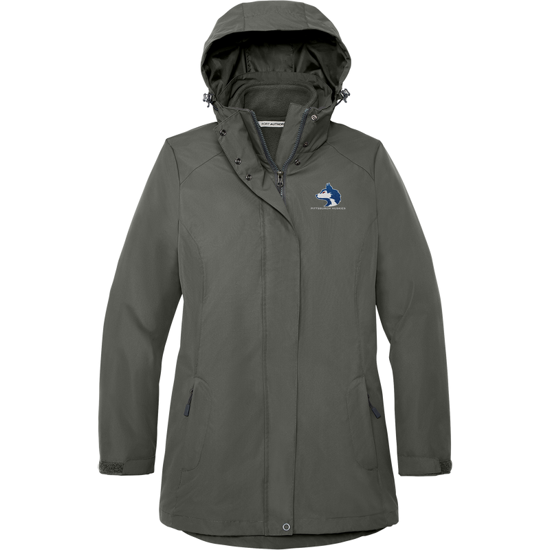 Pittsburgh Huskies Ladies All-Weather 3-in-1 Jacket