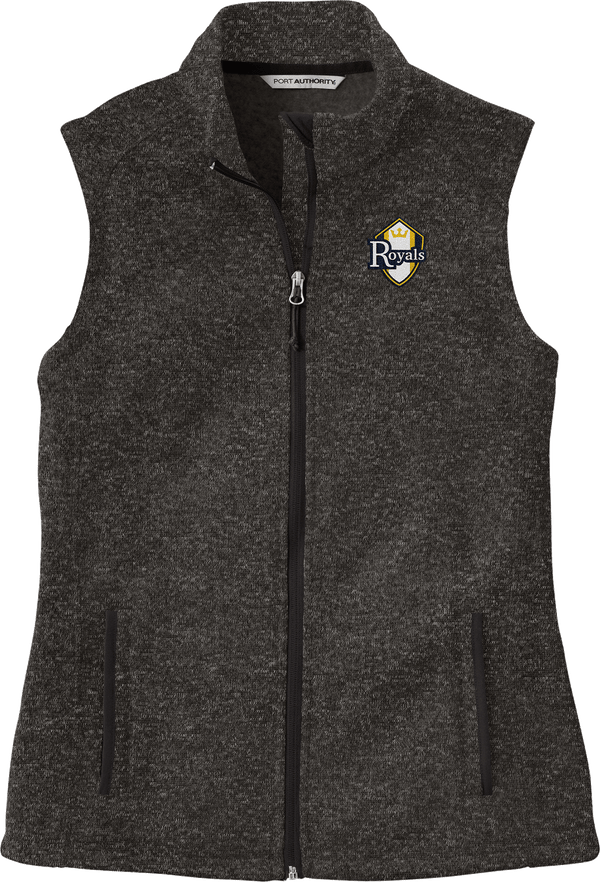 Royals Hockey Club Ladies Sweater Fleece Vest
