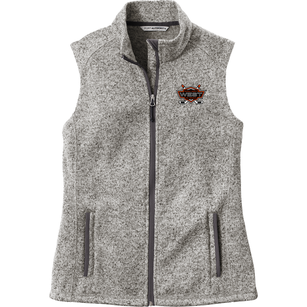 Orange County West Ladies Sweater Fleece Vest