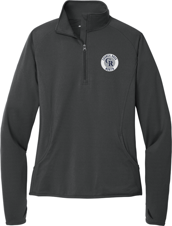 Council Rock North Ladies Sport-Wick Stretch 1/4-Zip Pullover