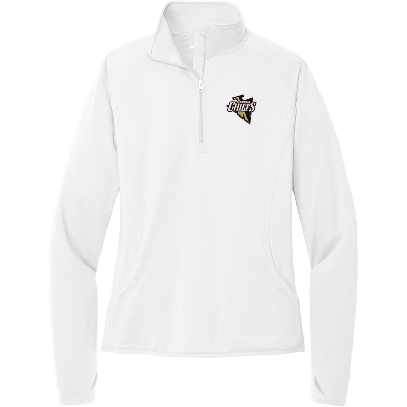 Mercer Chiefs Ladies Sport-Wick Stretch 1/4-Zip Pullover