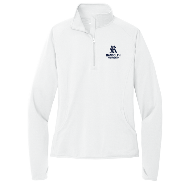 Randolph Hockey Ladies Sport-Wick Stretch 1/4-Zip Pullover