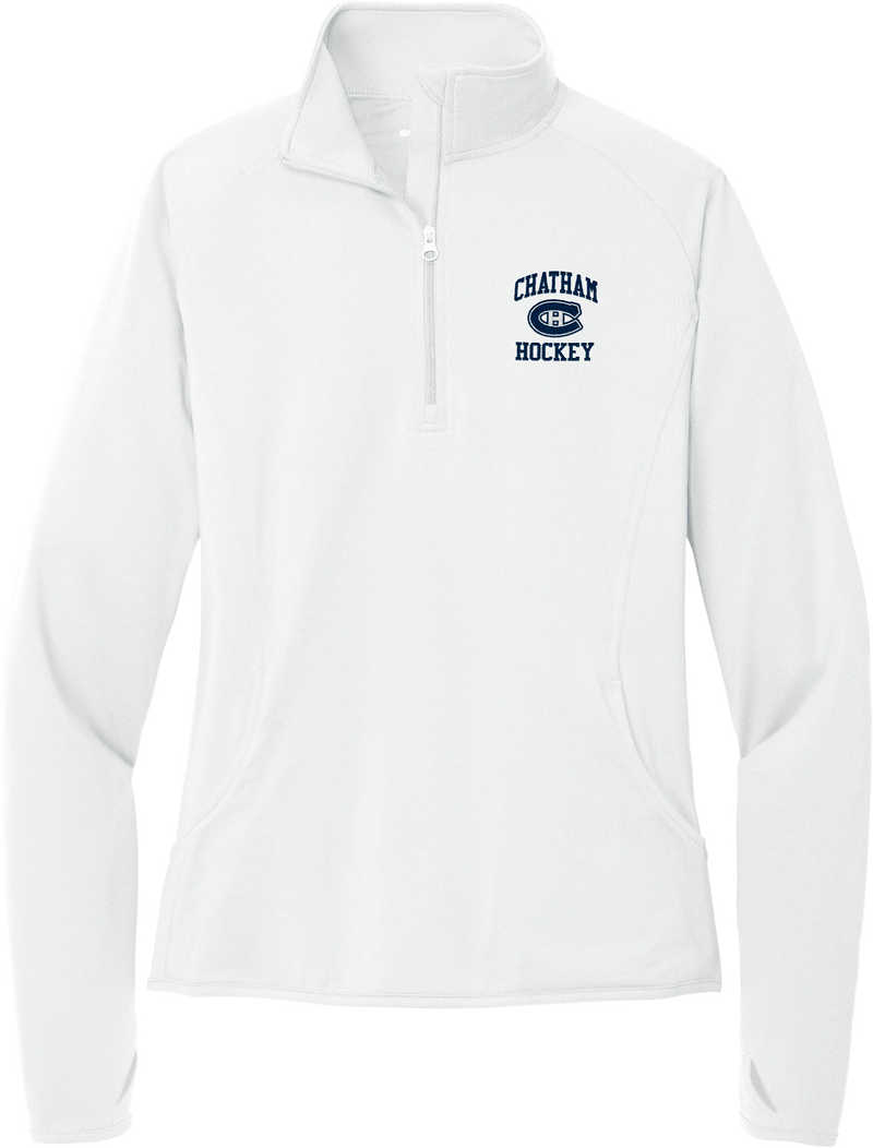 Chatham Hockey Ladies Sport-Wick Stretch 1/4-Zip Pullover