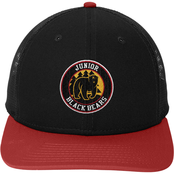 MD Jr. Black Bears New Era Snapback Low Profile Trucker Cap