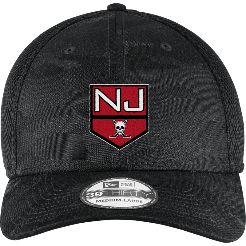 NJ Raiders New Era Tonal Camo Stretch Tech Mesh Cap