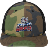 Hartford Jr. Wolfpack New Era Snapback Low Profile Trucker Cap