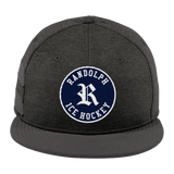 Randolph Hockey New Era Shadow Heather Striped Flat Bill Snapback Cap