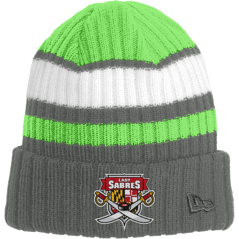 SOMD Lady Sabres New Era Ribbed Tailgate Beanie