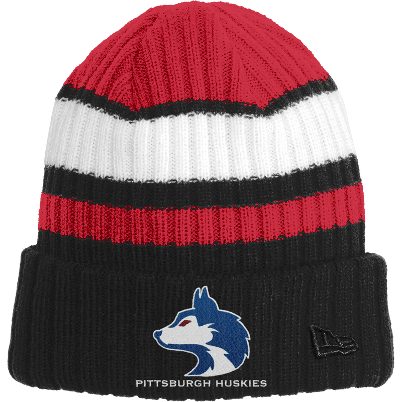 Pittsburgh Huskies New Era Ribbed Tailgate Beanie