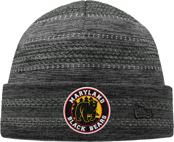 Maryland Black Bears New Era On-Field Knit Beanie