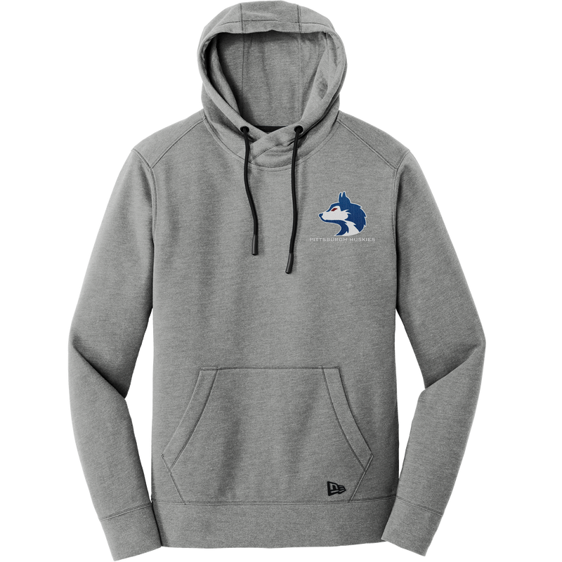 Pittsburgh Huskies New Era Tri-Blend Fleece Pullover Hoodie