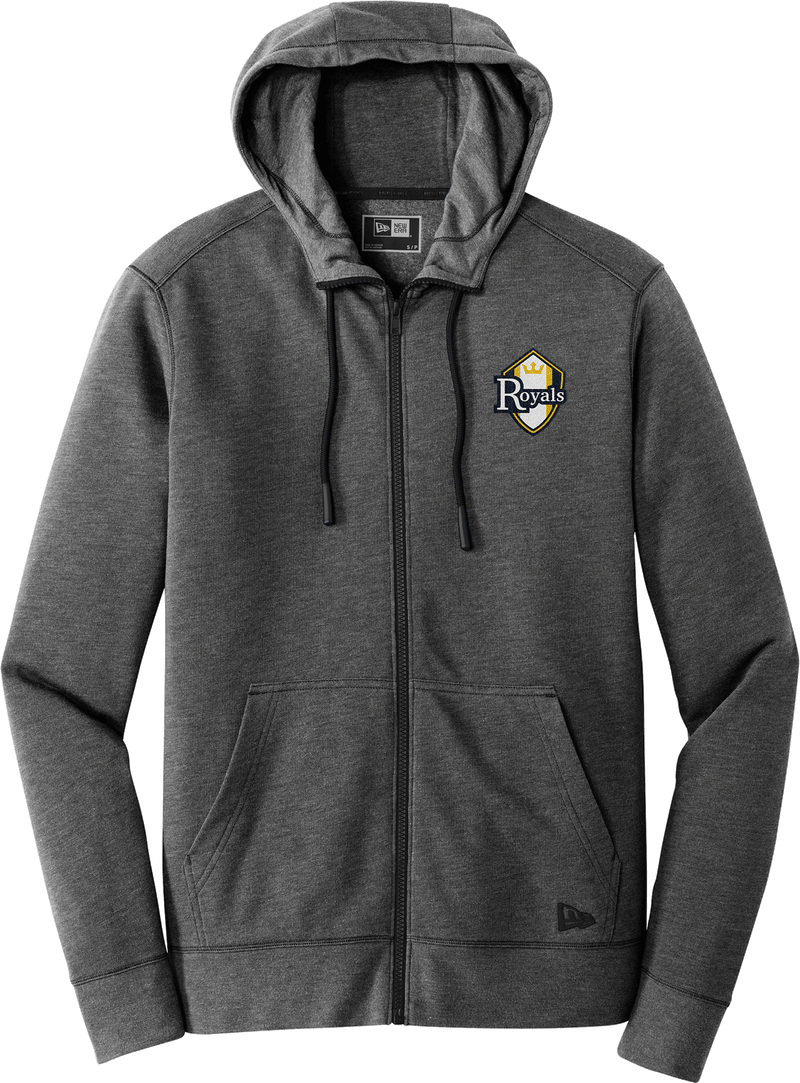 Royals Hockey Club New Era Tri-Blend Fleece Full-Zip Hoodie