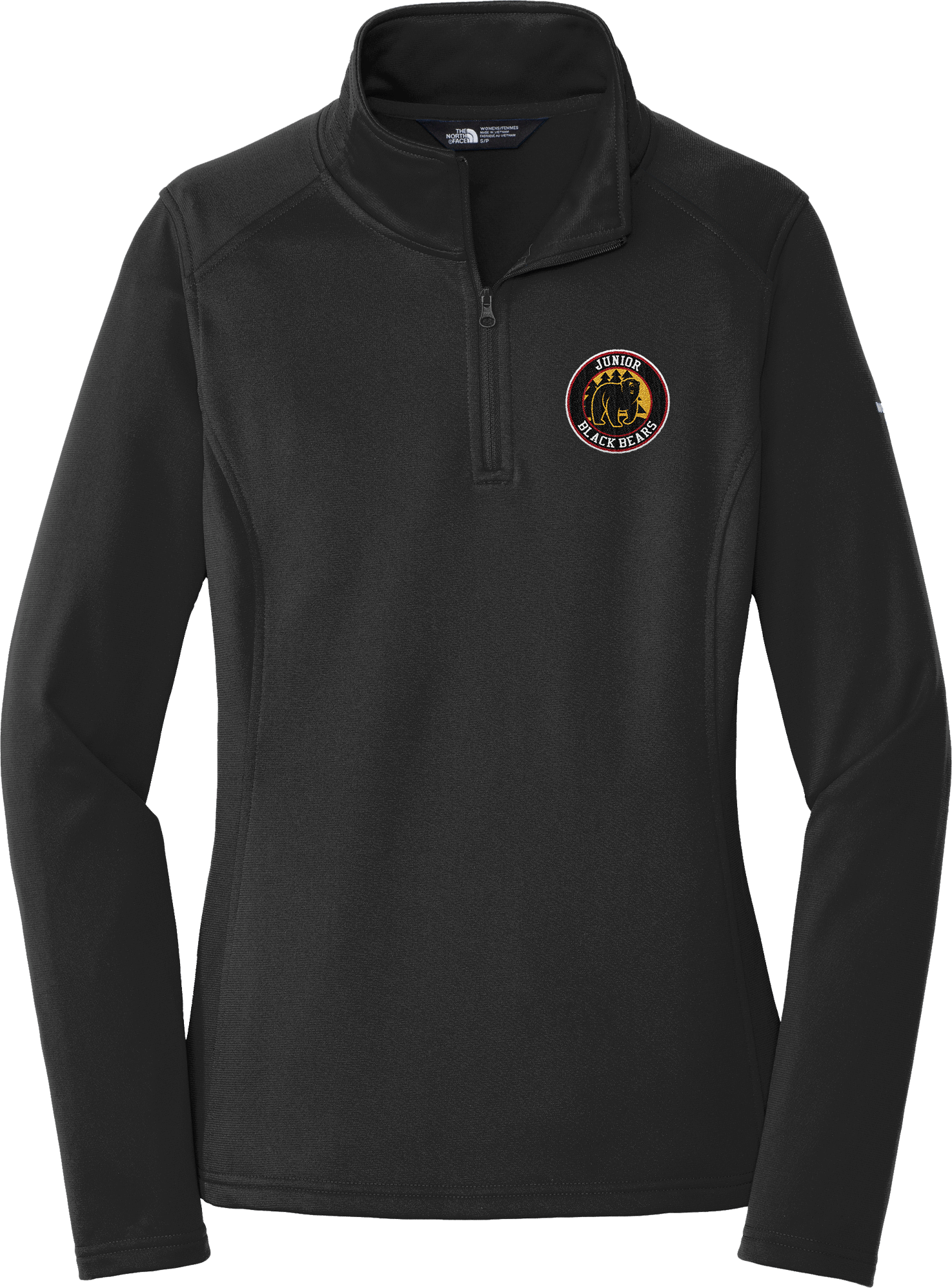 MD Jr. Black Bears The North Face Ladies Tech 1/4-Zip Fleece ...