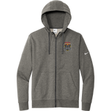 Danville Iron Nike Club Fleece Sleeve Swoosh Full-Zip Hoodie