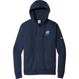 Hockey Essentials Nike Club Fleece Sleeve Swoosh Full-Zip Hoodie