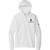 Midd South Athletics Nike Club Fleece Sleeve Swoosh Full-Zip Hoodie