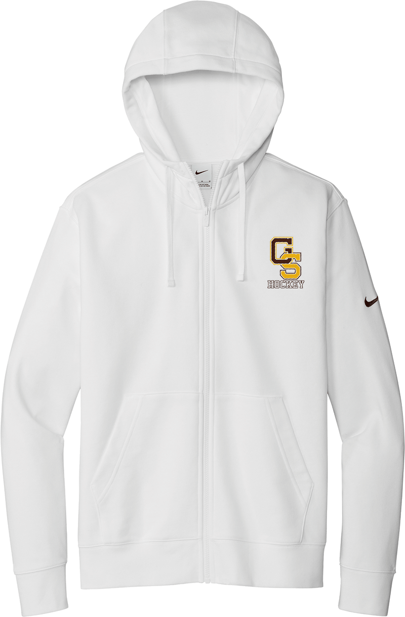 Greensburg Salem Nike Club Fleece Sleeve Swoosh Full-Zip Hoodie