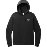 Mercer Chiefs Nike Women's Club Fleece Sleeve Swoosh Pullover Hoodie