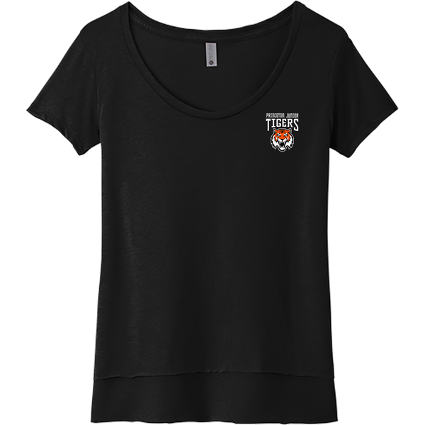 Princeton Jr. Tigers Womens Festival Scoop Neck Tee