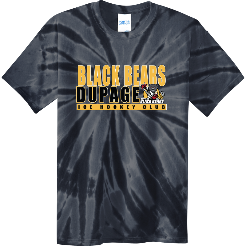 Dupage Black Bears Youth Tie-Dye Tee