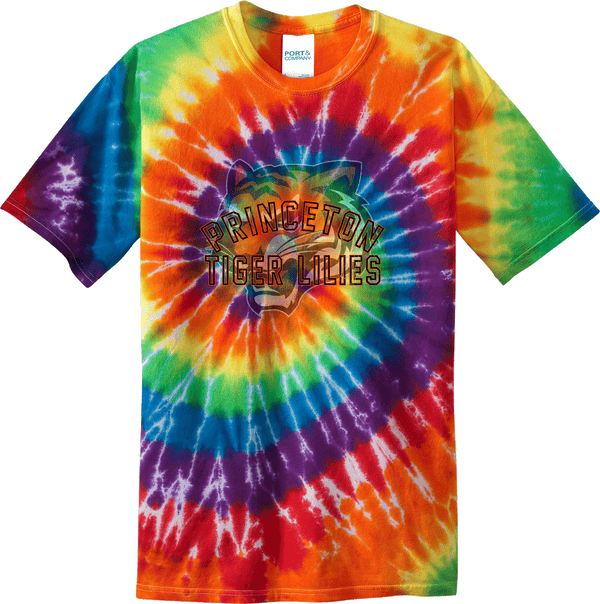 Princeton Tiger Lilies Youth Tie-Dye Tee