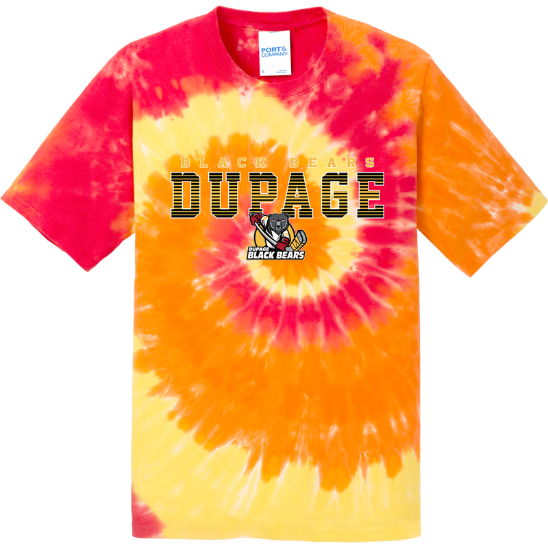 Dupage Black Bears Youth Tie-Dye Tee