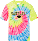 MD Jr. Black Bears Youth Tie-Dye Tee