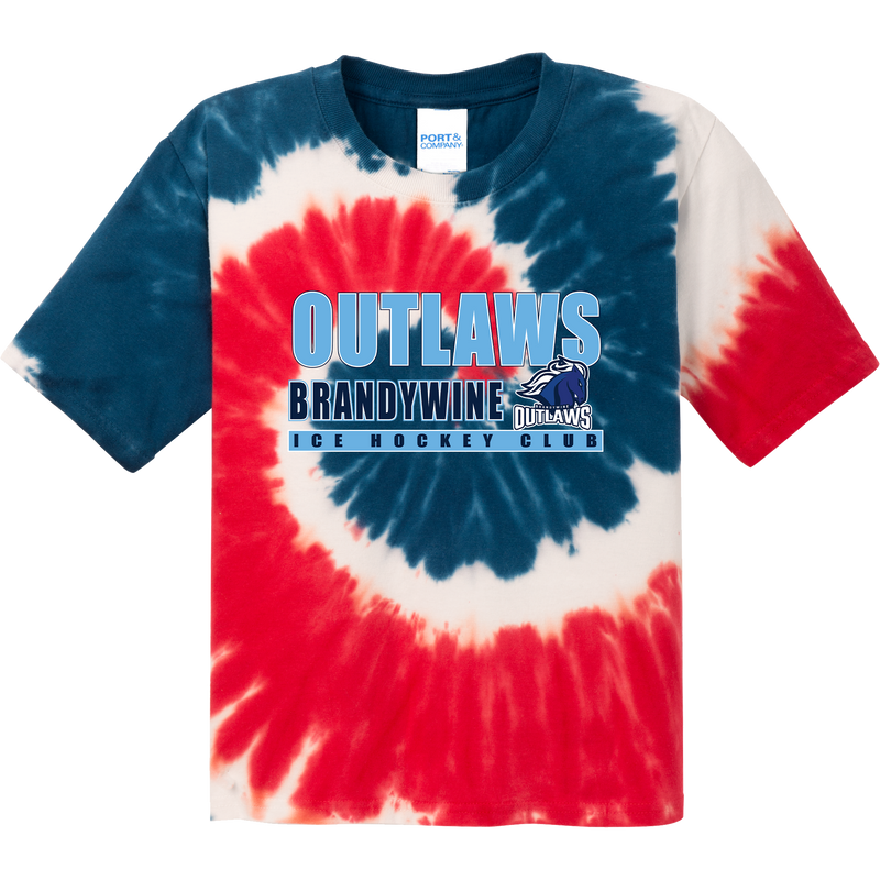 Brandywine Outlaws Youth Tie-Dye Tee