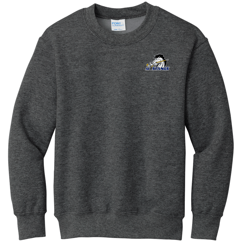 Mid-State Mustangs Youth Core Fleece Crewneck Sweatshirt