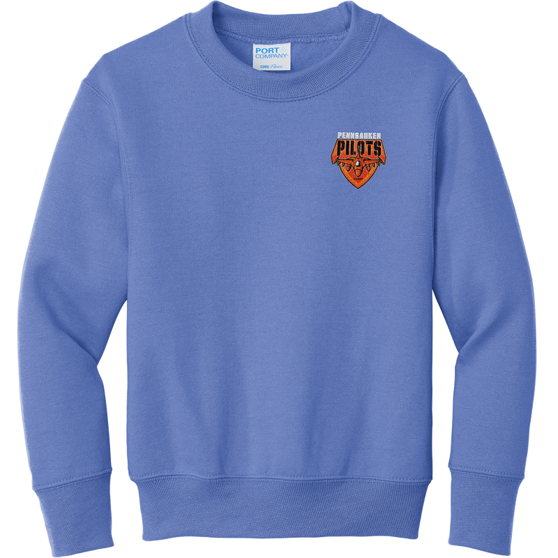 Pennsauken Pilots Youth Core Fleece Crewneck Sweatshirt