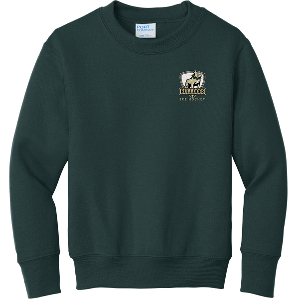 HVM Bulldogs Youth Core Fleece Crewneck Sweatshirt