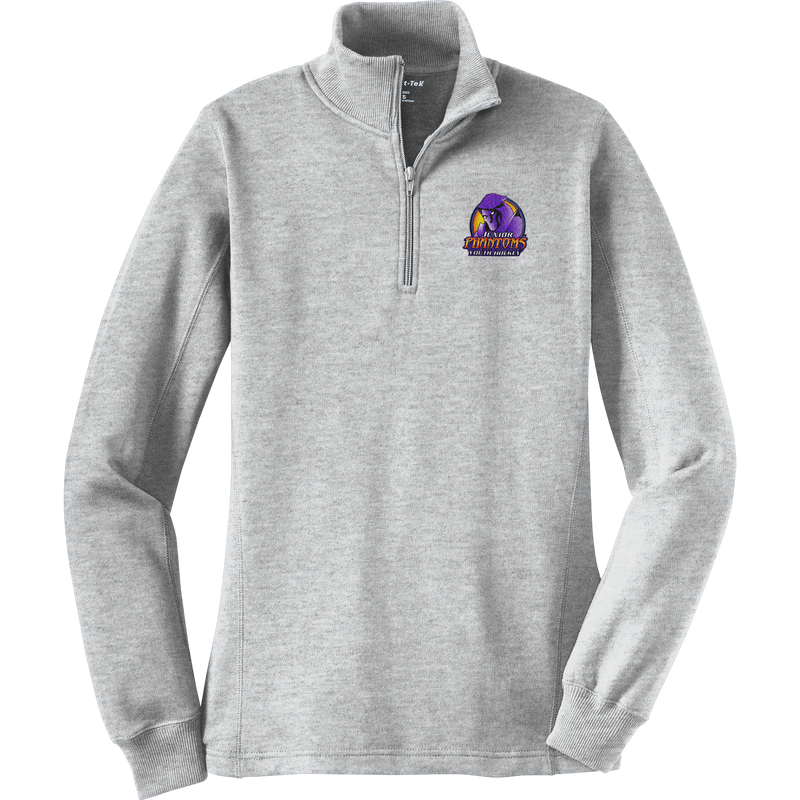 Jr. Phantoms Ladies 1/4-Zip Sweatshirt