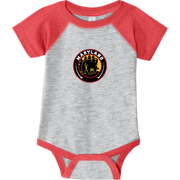 Maryland Black Bears Infant Baseball Fine Jersey Bodysuit