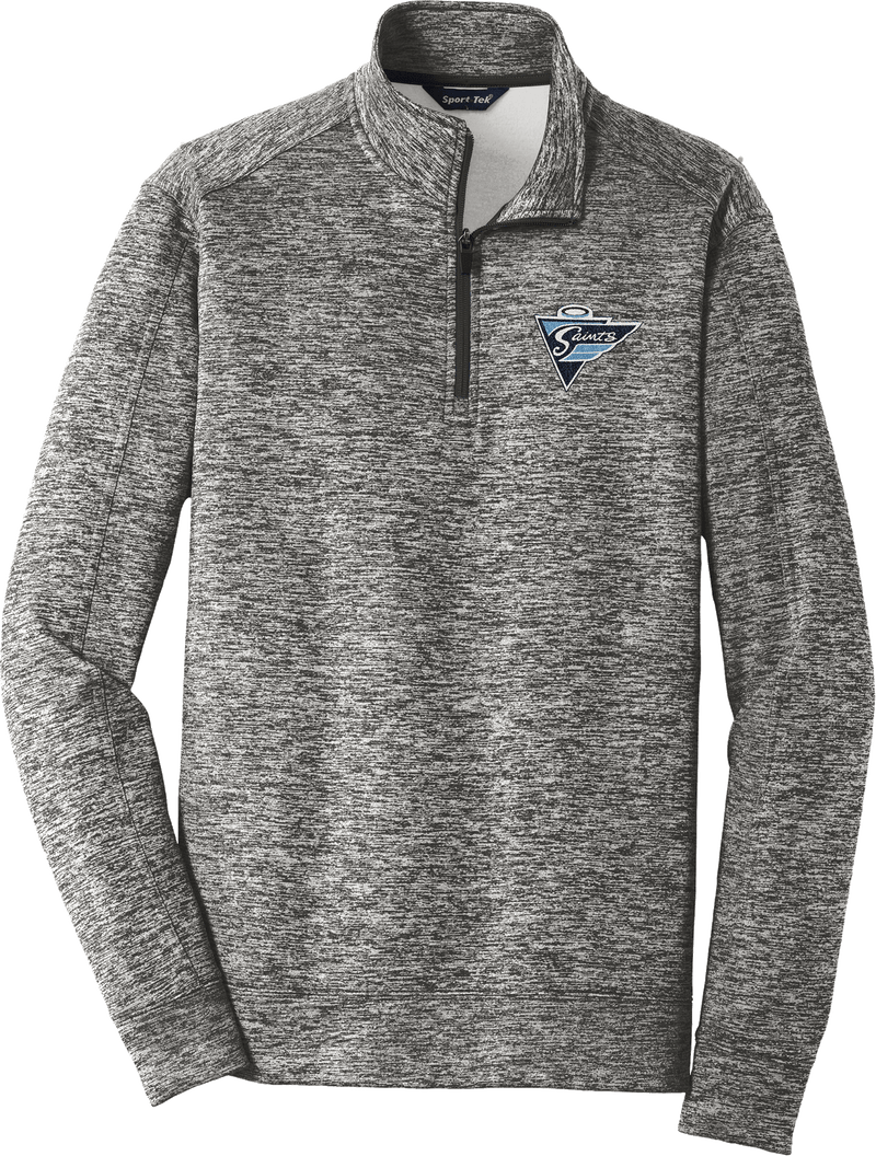 Ramapo Saints PosiCharge Electric Heather Fleece 1/4-Zip Pullover