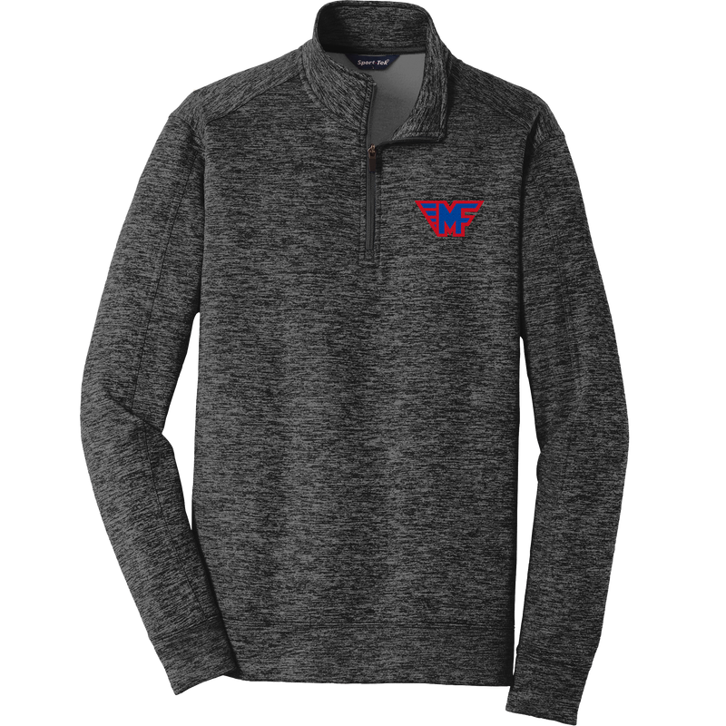 Mid-Fairfield PosiCharge Electric Heather Fleece 1/4-Zip Pullover