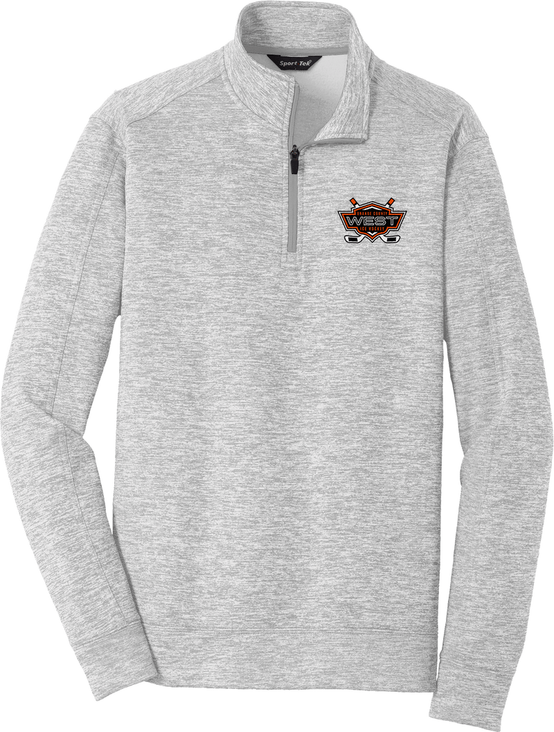 Orange County West PosiCharge Electric Heather Fleece 1/4-Zip Pullover